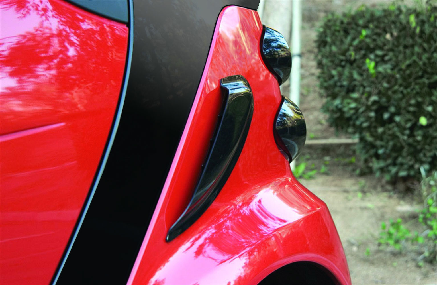 Air Scoop 1 Pc. Smoke