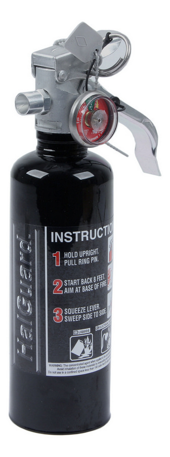 Fire Ext 1.4lb Halguard Black – Z Speed Shop