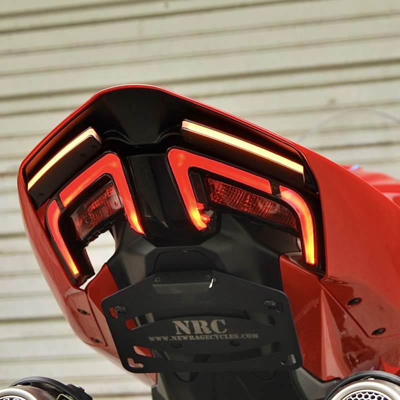 New Rage Cycles 25+ Ducati Panigale/ Streetfighter V2 Fender Eliminator Kit Tucked
