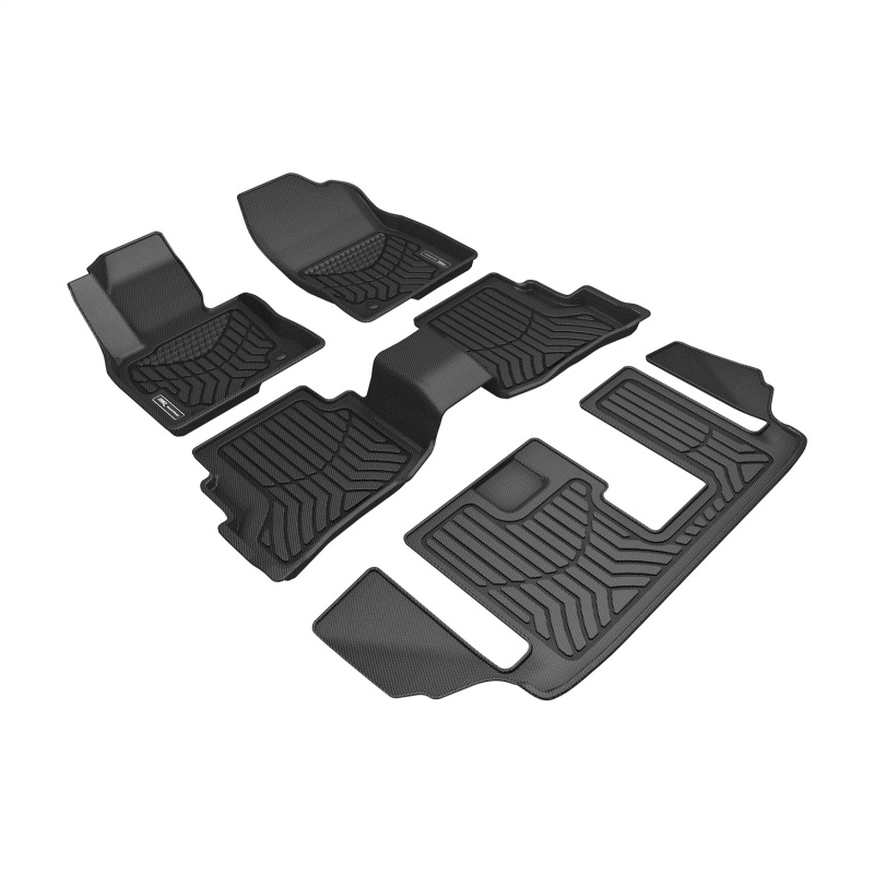 3D MAXpider 16-23 Mazda CX-9 7-Seat Maxtrac Black R1 R2 R3