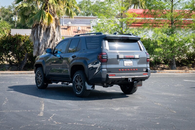 Rally Armor 2025+ Toyota 4Runner Black UR Mud Flap w/ Red Logo
