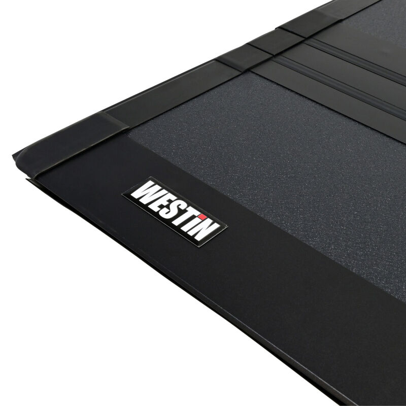 Westin 04-14 Ford F-150 2WD/4WD 5ft.7in. Bed Hard Tri-Fold Tonneau Cover - Black