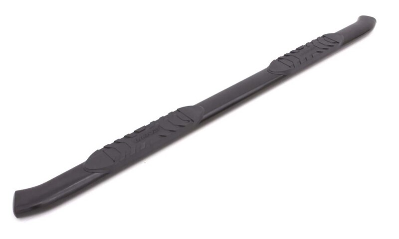 Lund 2007+ Toyota Tundra Access Cab 5in Oval Curved Steel Nerf Bars - Black
