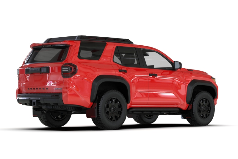 Rally Armor 2025+ Toyota 4Runner Black UR Mud Flap w/ White Logo