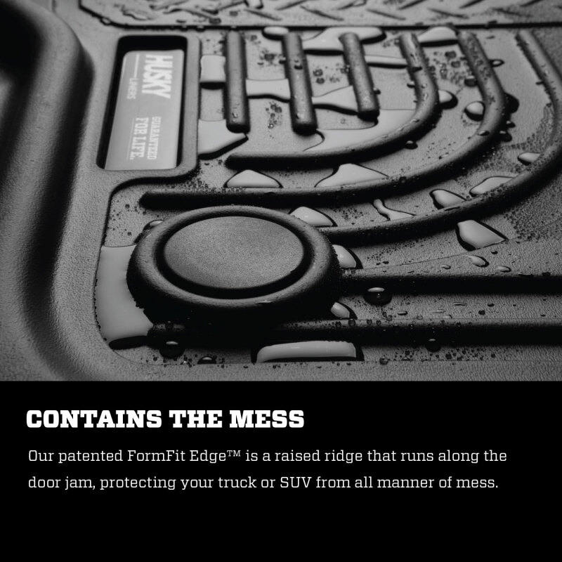 Husky Liners 2024 Toyota Tacoma w/ Automatic Transmission Double/Access Cab Pickup - Black