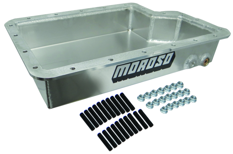 Moroso Ford E40D/4R100 Transmission Pan - 3.642in