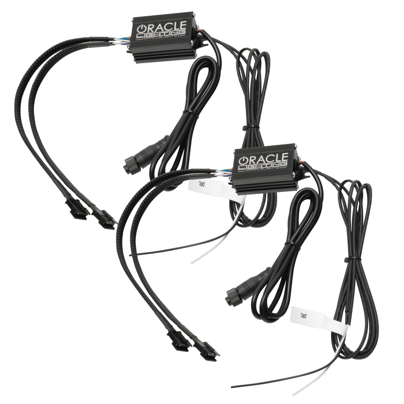 Oracle 15-21 Dodge Challenger RGB+W Headlight DRL Upgrade Kit - ColorSHIFT - BC1