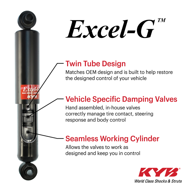 KYB 18-22 Toyota Camry SE/XSE/TRD/Hybrid SE Excel-G Strut - Front Left